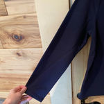 Rafaella  navy blue shirt size medium Photo 1