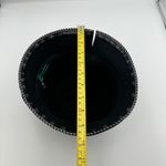 Galliano Sorbatti‎ Wool Cloche Hat Black Bow Accent Made In Italy Photo 7