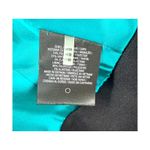 T Tahari  Black Ponte Moto Jacket Exposed Zip Modern Romantic Cropped Blazer 14 Photo 5