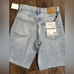 Rag and Bone  Light Blue Distressed Jean Shorts‎ Photo 1