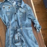 Vintage Avenue jeans denim belted denim size Photo 9