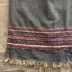 Sag Harbor Vintage  Boho Fringe Hem Maxi Length Skirt Sz 12 Photo 9