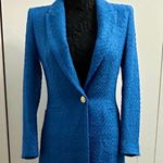 ZARA  Tweed Long Sleeve Blazer Jacket  Photo 1