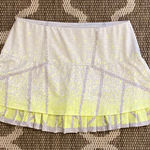 Lucky in love K – Swiss take a pleat tennis skort size small Yellow Photo 0