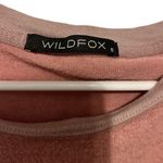 Wildfox Baggy Beach Jumper Pink Top Sweatshirt size small Photo 4