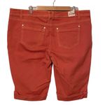 Love Nation Jean Shorts Coral Pink Size 14 #Apc0467U4 Photo 2