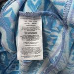 Columbia  Glacial IV Womens S Print Half Zip Fleece Pullover Serenity 80s Stripe Photo 5