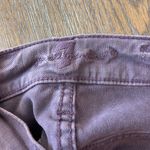 7 For All Mankind Women's plum cropped Skinny denim Jeans size 30 New with tags! Photo 8