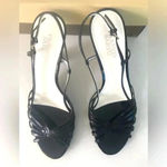 Franco Sarto NIB! - Floral heel pattern- Open Toe Dressey Shoes Size 9 M Photo 3