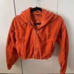 Urban Outfitters Corduroy Orange Cropped Jacket Photo 0