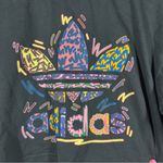 Adidas NWT Black Love Unites Graphic Crop Tee Photo 2