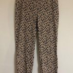 Premise  women’s cheetah pattern, pants, ankle length size M Photo 1
