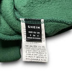 SheIn Cozy Embroidered Gold HAWAII USA Green Crewneck Sweater Size SM/US 4 Photo 6