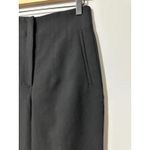 ZARA  Black High Waisted Pleated Tailored Ankle Trousers Pants Women's Size M Photo 1