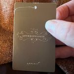 Anthropologie Molly New York Strapless Dress Brown Lined NWT Size 2 NO BELT Photo 1