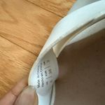 ALDO sz 6 white chunky cottagecore boho platform heels Photo 4