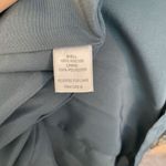 Garnet Hill  Dress Size 8 Blue Dropwaist Button-Up Fall Paisley Teacher Career Photo 13