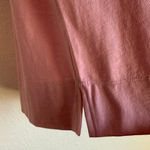 Everlane NWT  The Oversized Rugby Polo Shirt Pink Purple Organic Cotton XS Photo 5