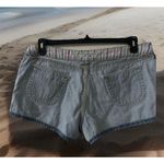 American Eagle Y2K Women‎ 12  Outfitter Mid Rise Micro Mini Denim Shorts Photo 5