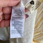 Madewell Yellow & White Striped Button-Back Tiered Midi Dress Sz4 Photo 8