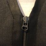 Zadig & Voltaire Deluxe Black Shimmer Zip Blazer - Size M Photo 1