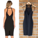 Elizabeth and James  Karina Dress in Black 0 Photo 2