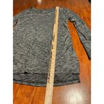 Liz Lange  Maternity Shirt Grey Long Sleeve Comfy Large Women's Tunic Top Layers Photo 4