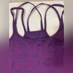 Nike  Women's Purple Tank Top - Dry-fit Size Large Photo 4