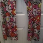 No Boundaries FINAL MARKDOWN Juniors'  Retro-style Flowery Leggings (XXXL, 21) Photo 3