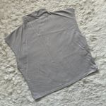 Madewell Top Funnelneck Cropped Muscle Tee Modal Blend Light Gray XXL Photo 1