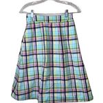 1901 Nordstrom Petite Plaid Pull On Midi Skirt Size XS Photo 0