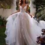 Lace Wedding Dress White Size XXS Photo 0