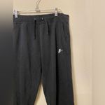 Nike Fleece Drawstring Flare Yoga Pants, Size Small Photo 1