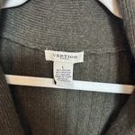 Vertigo Paris  Women's Sweater Vest Belted Button Down Angora‎ Green Size Large Photo 1