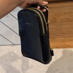 INICAT Crossbody Sling Bags Fanny Packs Leather Chest Bag black minimalist Photo 1