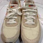 Nike  Women's Beige and Orange Sneakers Photo 2