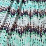 Tehama Tank Racerback Dress Stretch Strap Midi Turquoise Navy Fit Flare, Size S Blue Photo 5