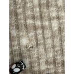 Abercrombie & Fitch  Soft AF Tan Ribbed Knit Long Sleeve Crew Neck Sweater Size M Photo 5