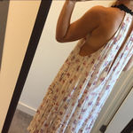 ZARA  Floral Crochet Midi Maxi Dress Photo 7