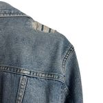 Madewell The Oversized Denim Jean Jacket in Junction Wash: Distressed Edition S Photo 10