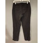 Faded Glory  The Parker Pants Black Polka Dot Slim Straight Fit Stretch 8 Photo 1