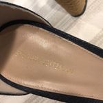 Stuart Weitzman Dark Blue Denim Wedge Sandals - Size 8 Photo 5