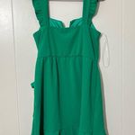 Moa Moa Women's Green Mini Dress Size XL NWT Photo 8