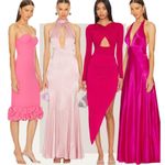 Revolve  NBD Roja midi dress in hot pink size S Photo 1