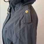 Eden Society Holly Contrast Hooded Cargo Jacket Dark Gray Size Small Photo 4