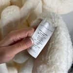 Pottery Barn  Fireside Robe White One Size Photo 3