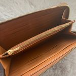 Coach Accordion Zip Wallet In Signature Textile Jacquard With Penguin Motif Photo 2