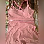 Pink Sleeveless Halter Sundress Size L Photo 7