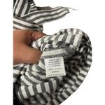 Love Tree Tie Waist Gray & White Stripe Woven Shorts Women’s Size S Photo 4