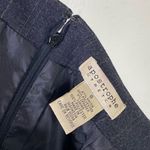 Apostrophe Vintage Y2K Charcoal Grey Pinstriped Long Midi Pencil Skirt Size 8 Photo 4